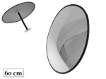 Lustro do sklepu obserwacyjne antykradżieżowe 60cm