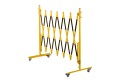 Plotek-harmonijkowy-na-kolkach-zolto-czarny-360cm